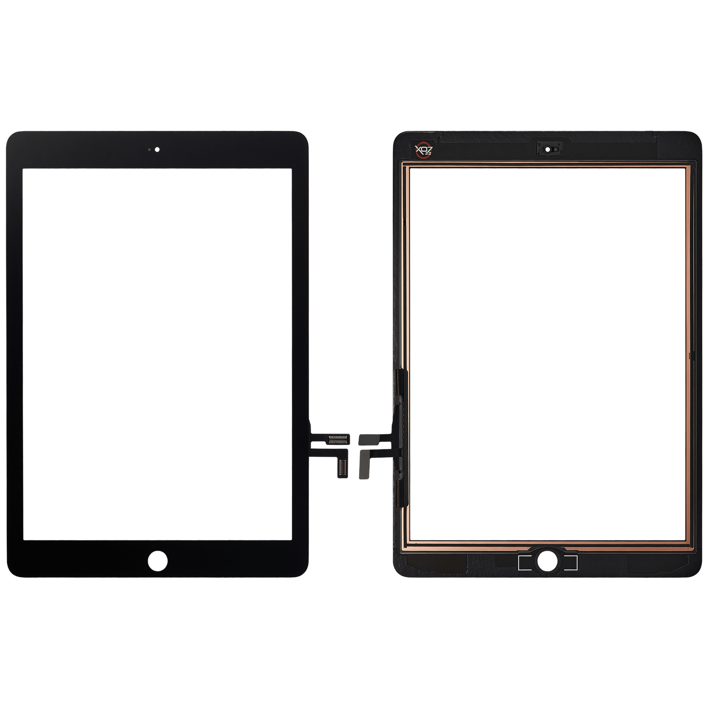 Digitizer For iPad Air 1 / iPad 5 (2017) (No Home Button Installed) (Aftermarket Pro: XO7) (Black)