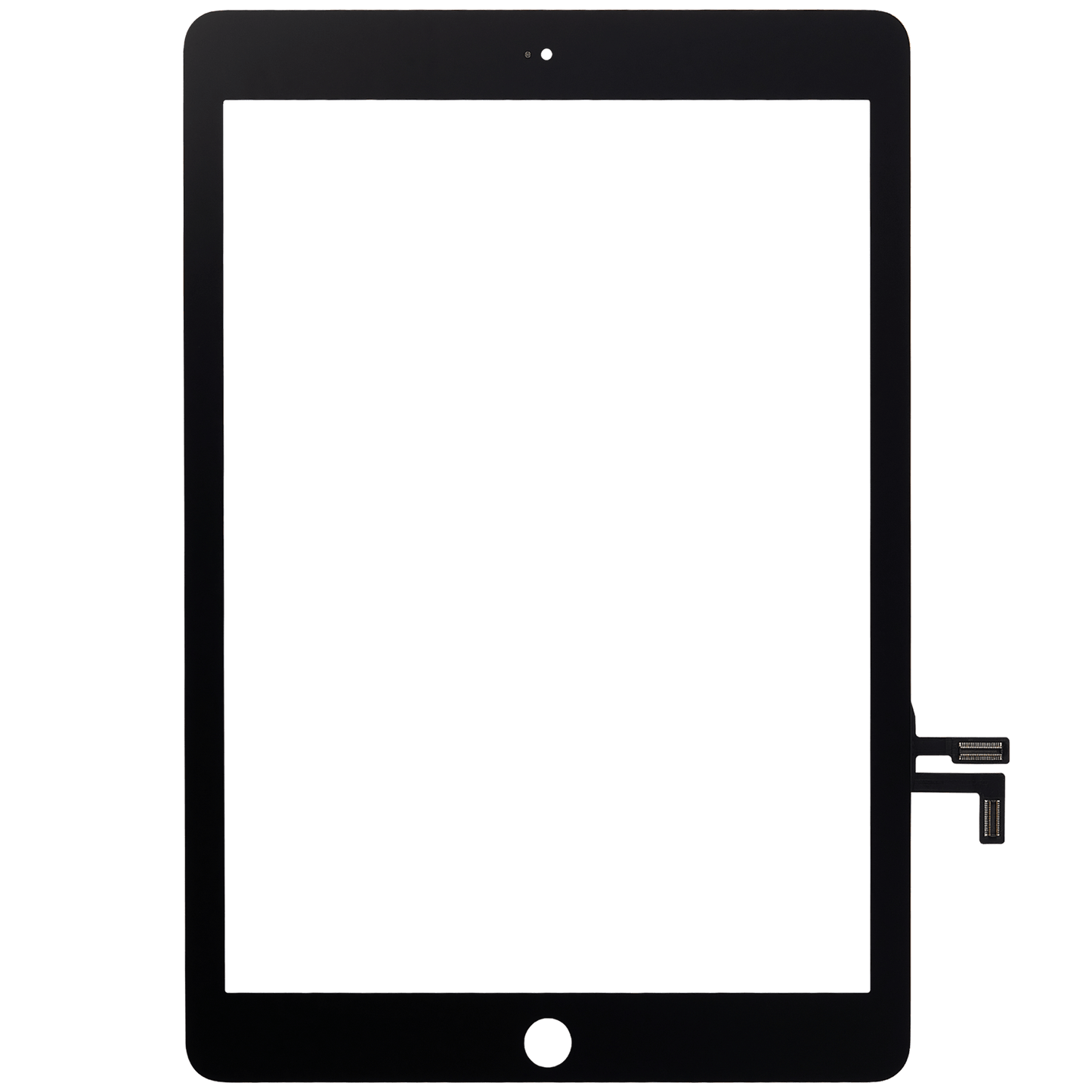 Digitizer For iPad Air 1 / iPad 5 (2017) (No Home Button Installed) (Aftermarket Pro: XO7) (Black)