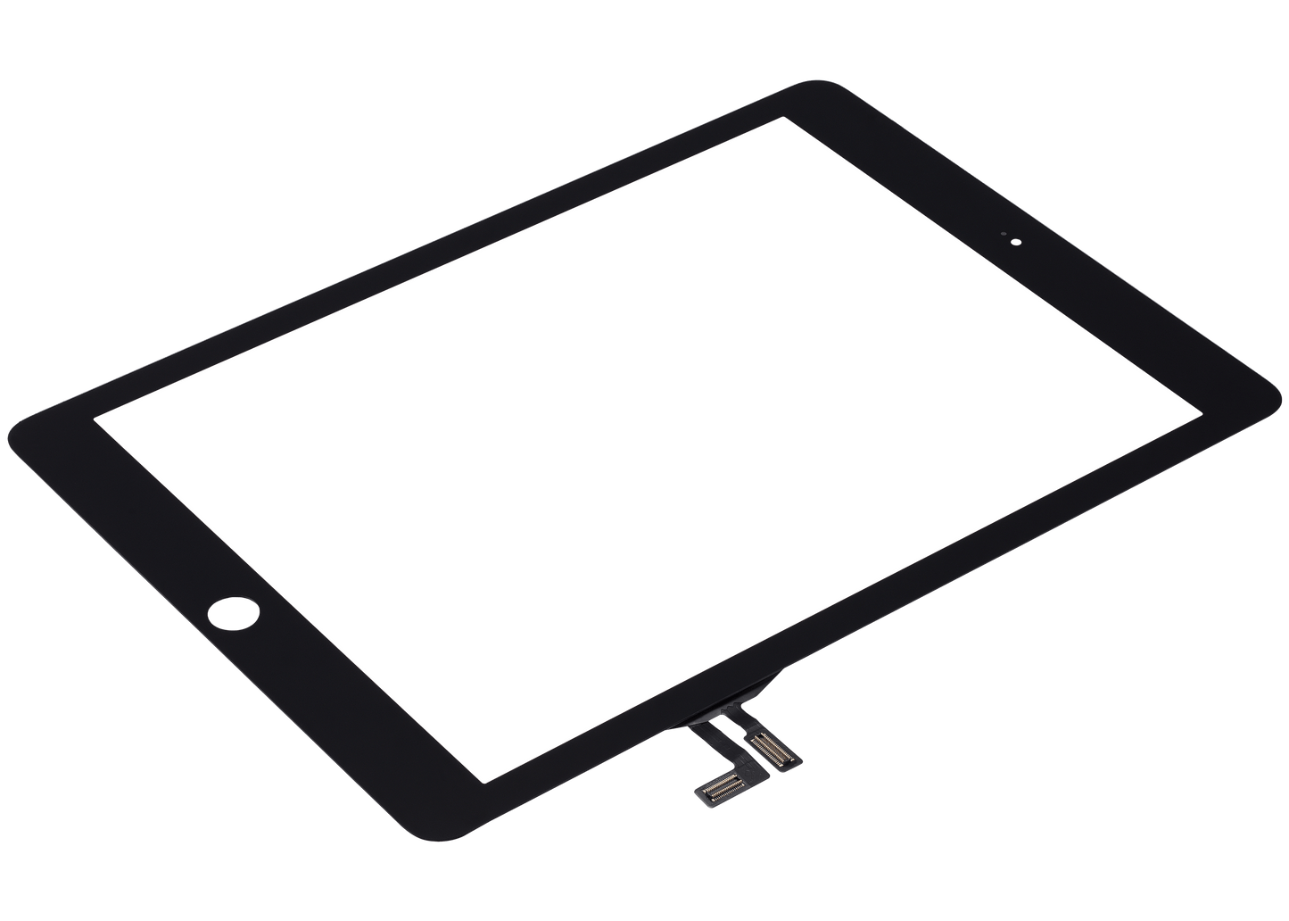 Digitizer For iPad Air 1 / iPad 5 (2017) (No Home Button Installed) (Aftermarket Pro: XO7) (Black)