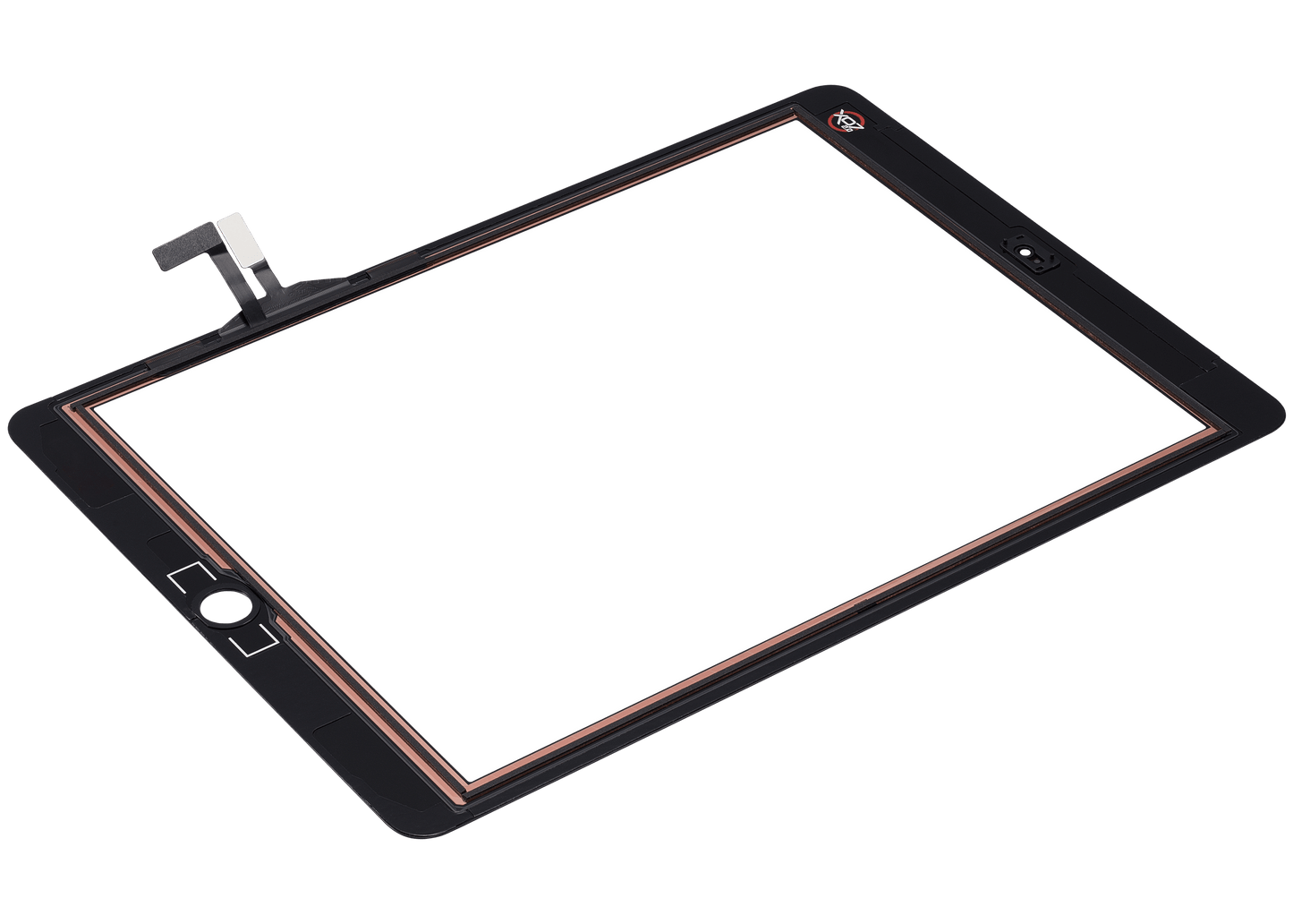 Digitizer For iPad Air 1 / iPad 5 (2017) (No Home Button Installed) (Aftermarket Pro: XO7) (Black)