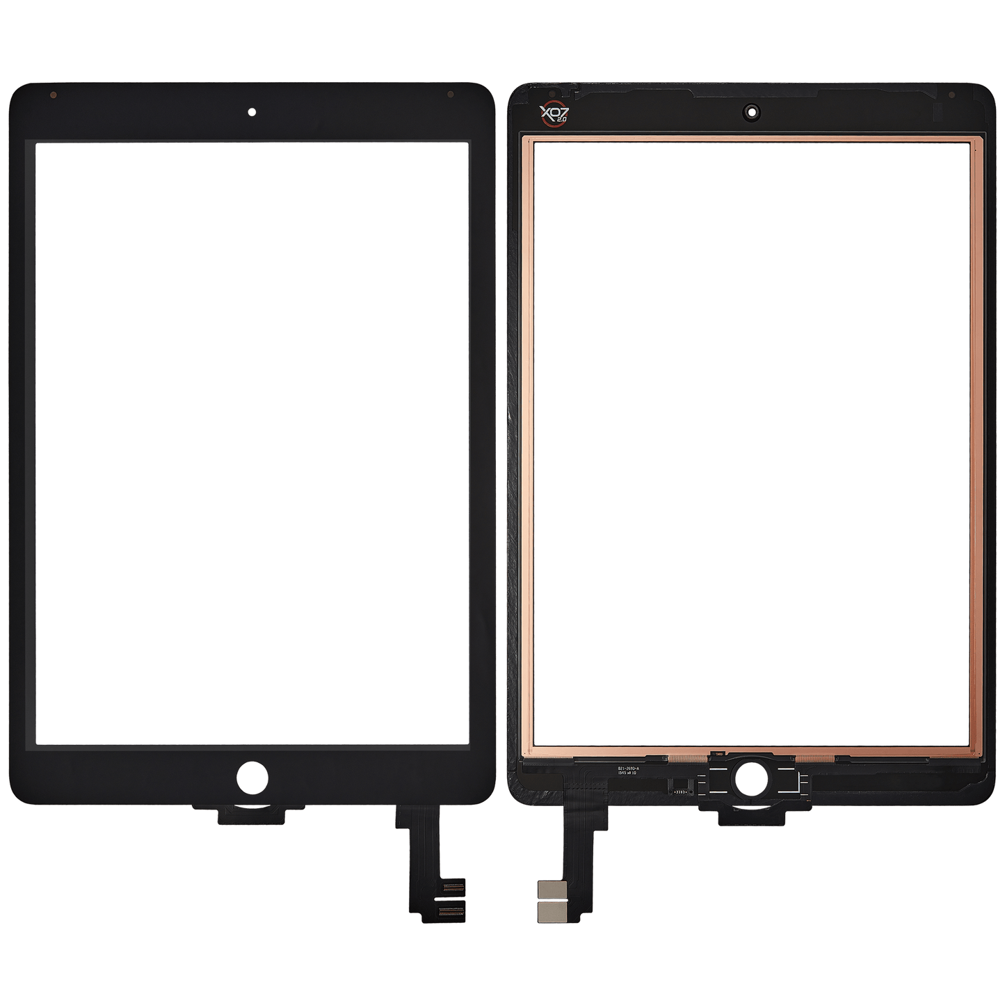 Digitizer For iPad Air 2 (Glass Separation Required) (Aftermarket Pro: XO7-2) (Black)