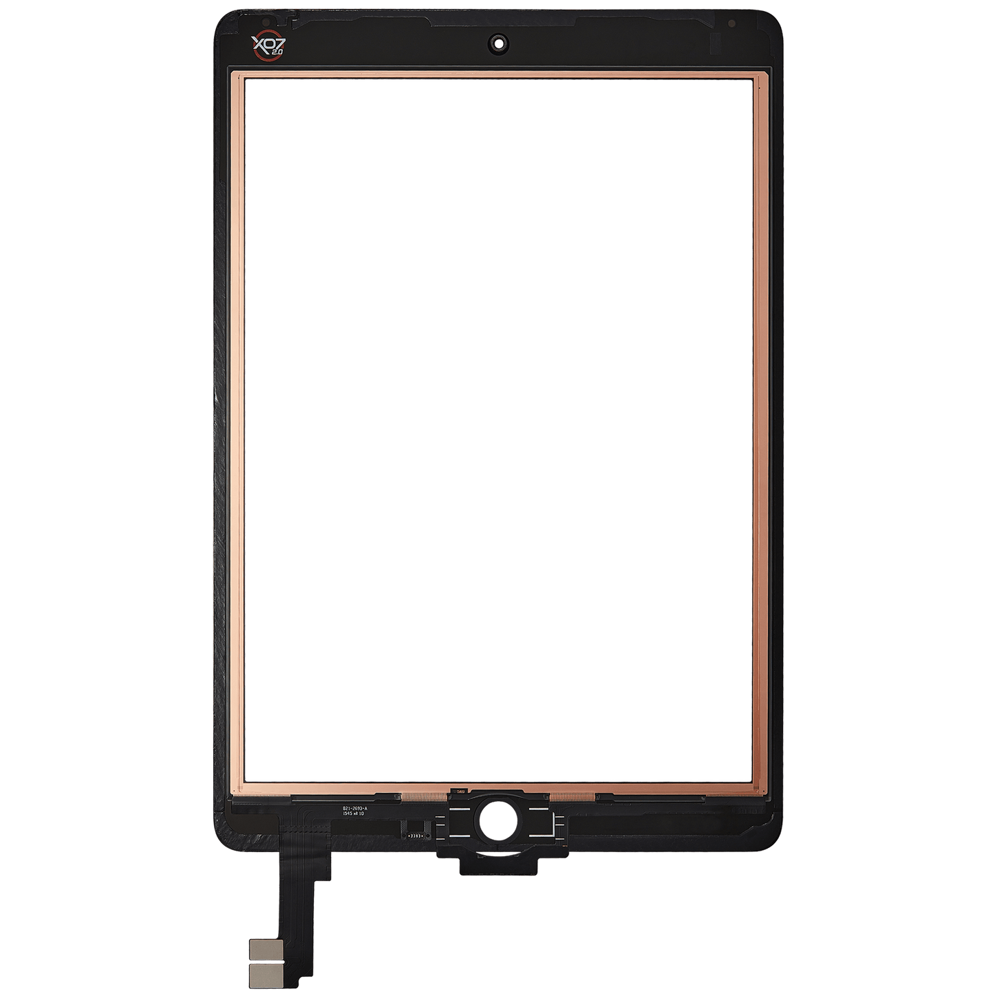 Digitizer For iPad Air 2 (Glass Separation Required) (Aftermarket Pro: XO7-2) (Black)