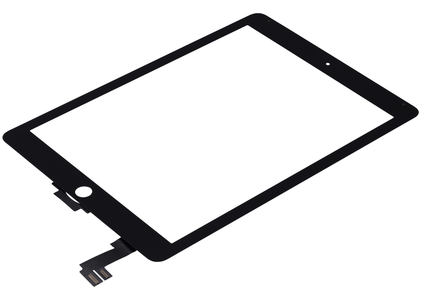 Digitizer For iPad Air 2 (Glass Separation Required) (Aftermarket Pro: XO7-2) (Black)