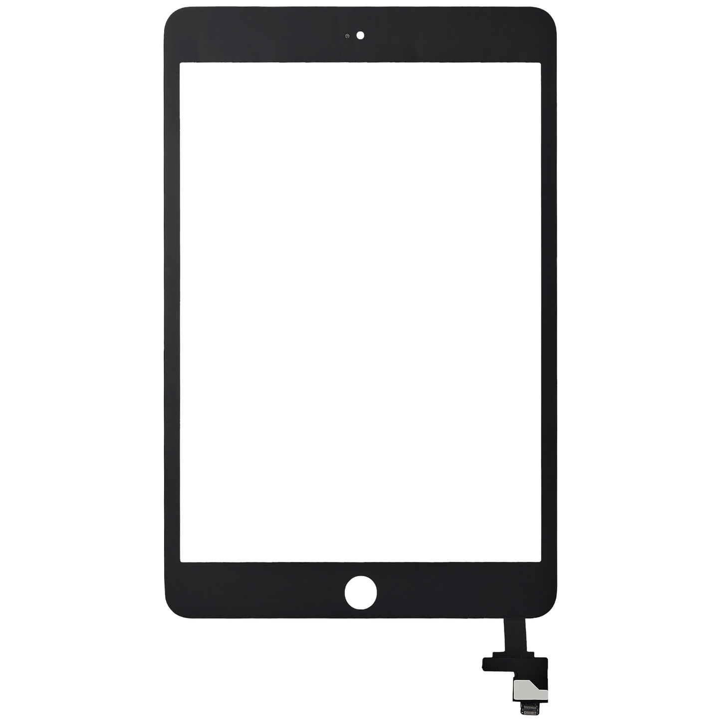 Digitizer With IC Chip For iPad Mini 3 (No Home Button Installed) (Aftermarket Plus) (Black)