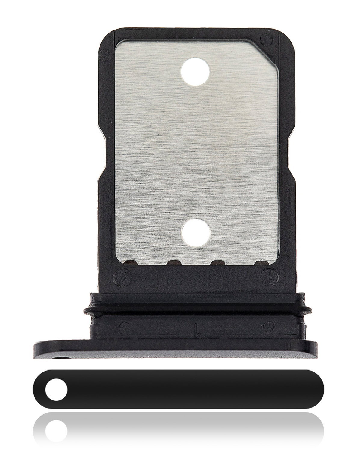 Sim Card Tray For Google Pixel 4 (Just Black) - replacement part product view