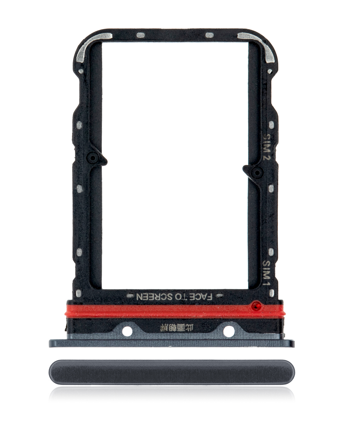 Sim Card Tray For Xiaomi Mi Note 10 / Note 10 Pro / CC9 Pro (Midnight Black) - replacement part product image SKU 107082074930 - image 1