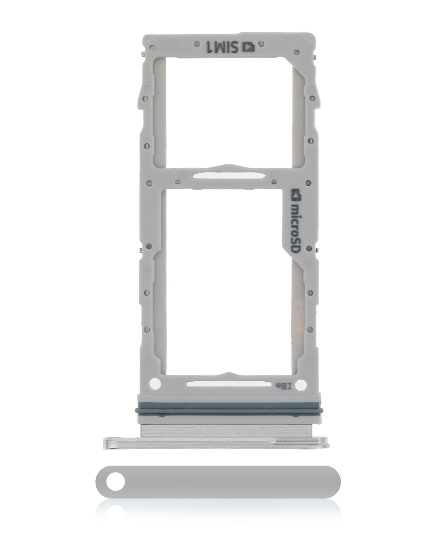 Dual Sim Card Tray For Samsung Galaxy S20 5G (Cosmic Silver)