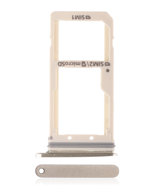 Dual Sim Card Tray For Samsung Galaxy S7 (Gold Platinum)