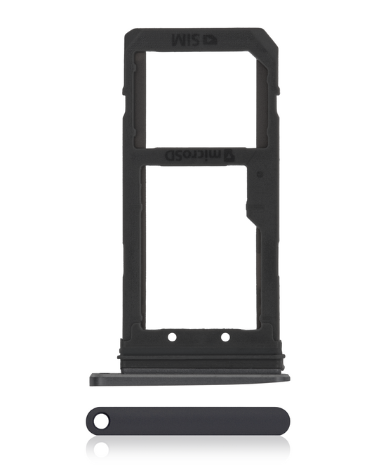 Single Sim Card Tray For Samsung Galaxy S7 (Black Onyx)