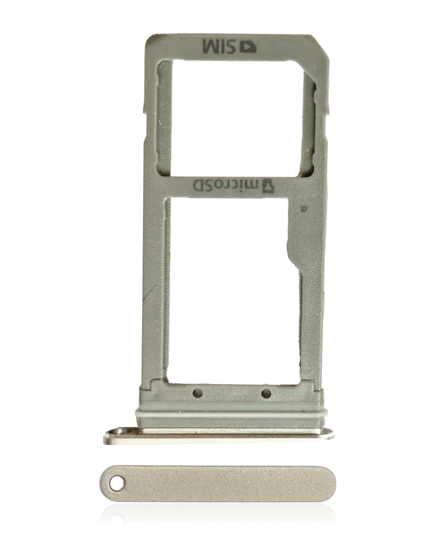 Single Sim Card Tray For Samsung Galaxy S7 (Gold Platinum)