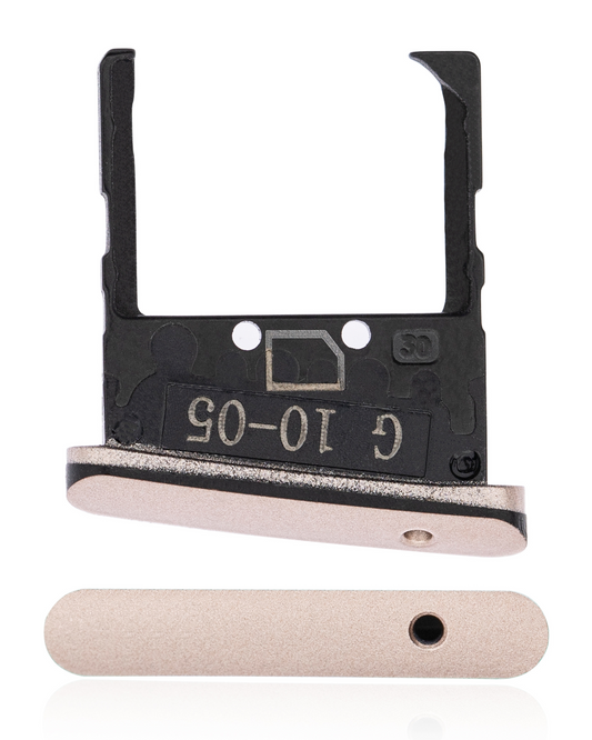 Single Sim Card Tray For Motorola Razr 5G (XT2071 / 2020) (Blush Gold) - Motorola replacement part image 1
