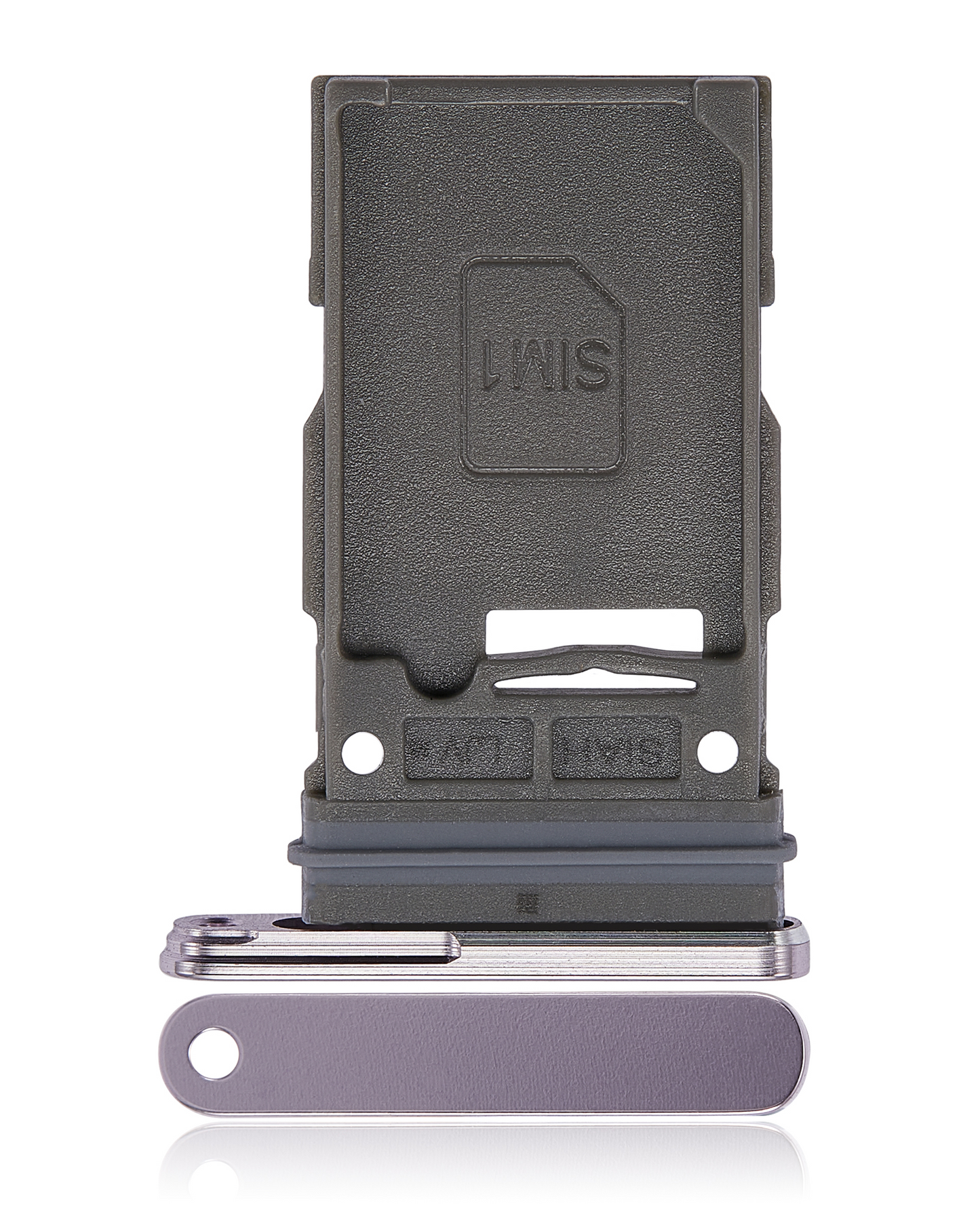 Single Sim Card Tray For Samsung Galaxy S23 Ultra 5G (Lavender)