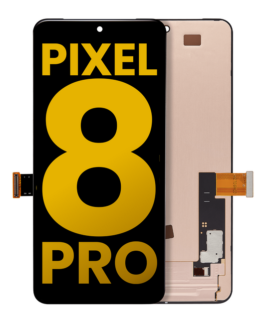 OLED Assembly Without Frame (Without Fingerprint Sensor) For Google Pixel 8 Pro (Refurbished) (All Colors) - replacement part product view