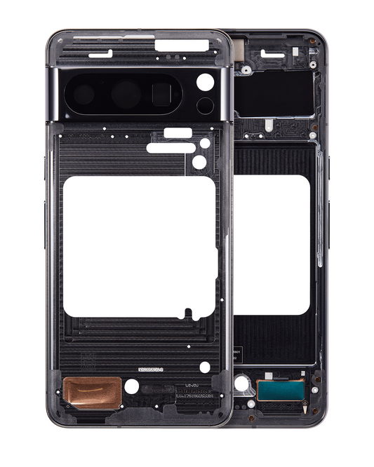 Mid-Frame Housing For Google Pixel 8 Pro (Obsidian) - replacement part product view