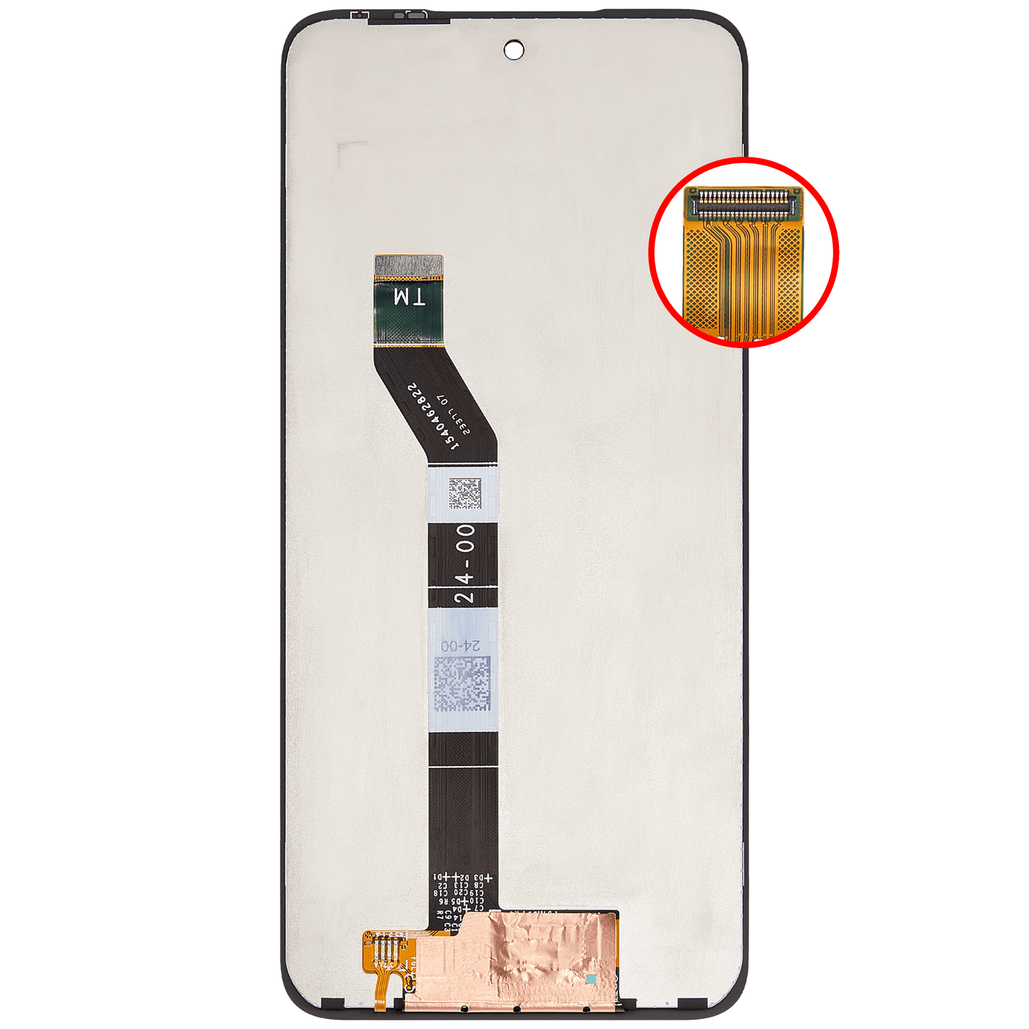 LCD Assembly Without Frame For Motorola Moto G Power 5G (XT2415 / 2024) (Refurbished) (All Colors) replacement part SKU 107082142001 image 3