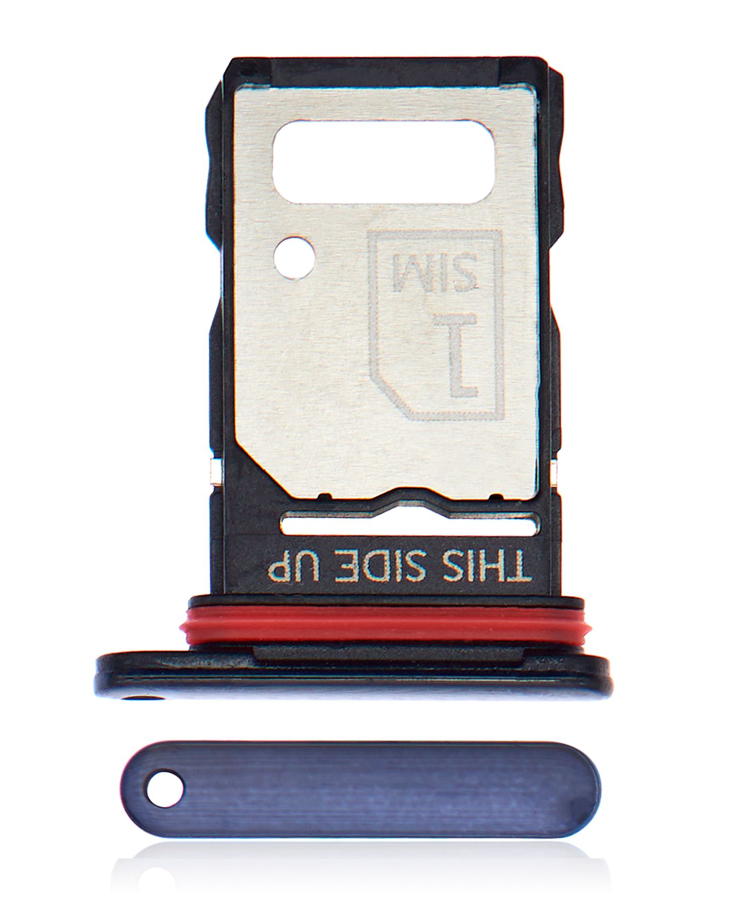 Dual Sim Card Tray For Motorola Moto Edge Plus / Edge 30 Pro (XT2201-1/4) / Edge X30 5G (XT2201 -2/6 /2022) (Black) | SKU 107082079820 | image 1