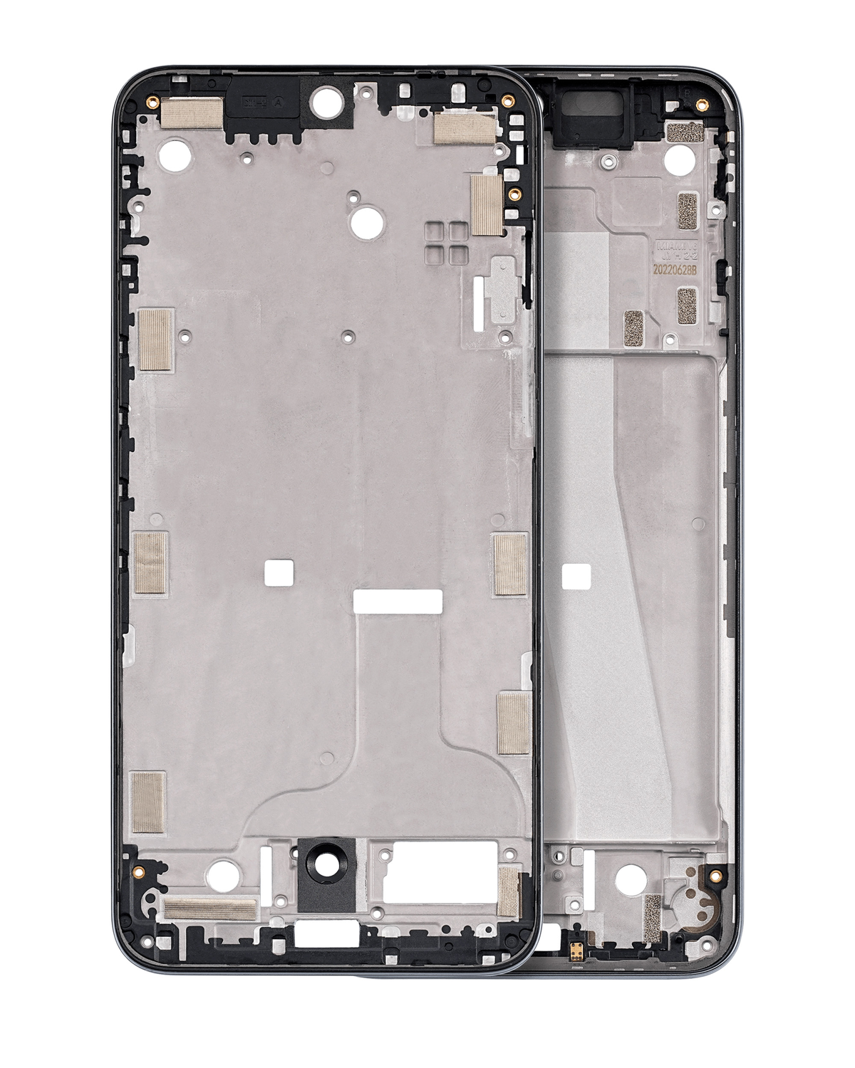 Mid-Frame Housing For Motorola Edge 30 Neo (XT2245-1 / 2022) (Black Onyx) | SKU 107082138920 | image 1