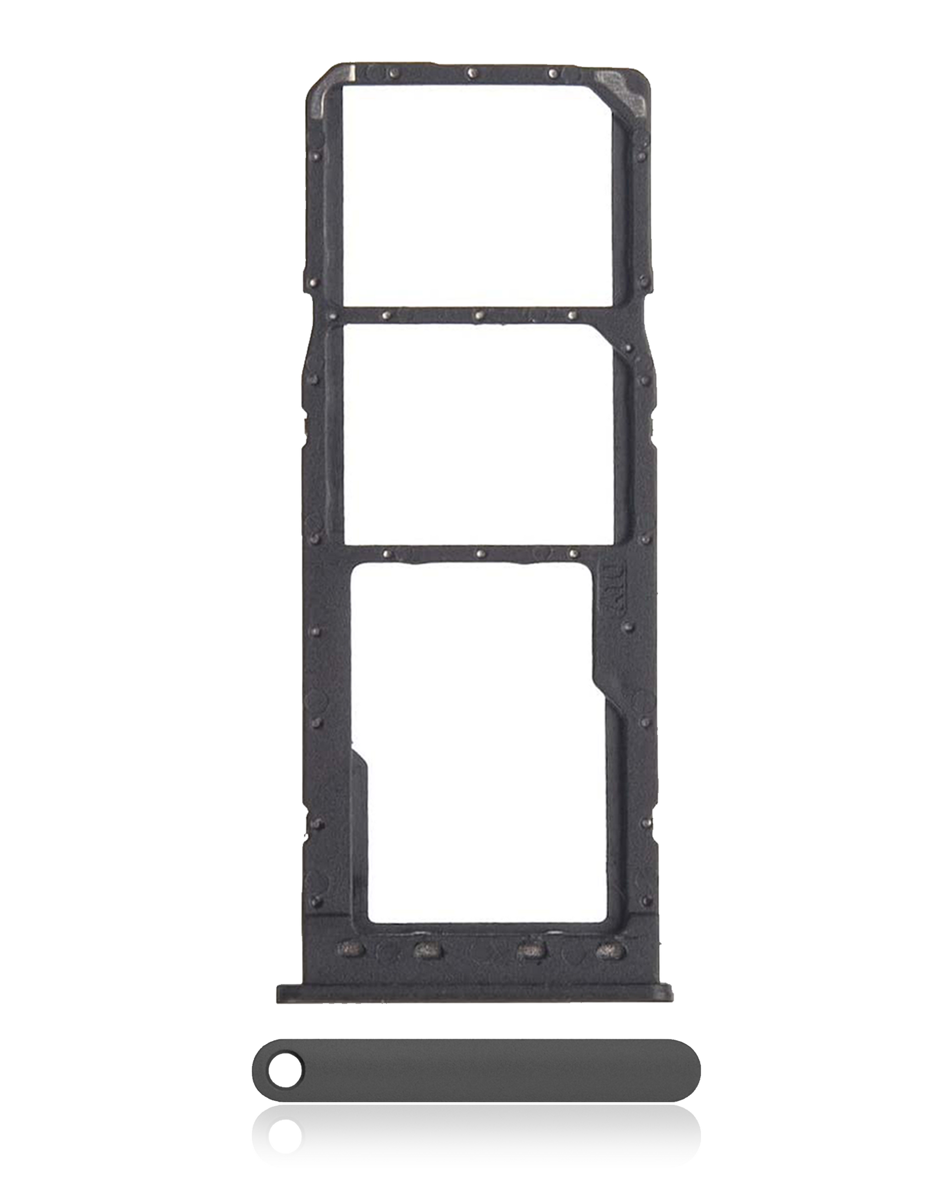 Dual Sim Card Tray For Samsung Galaxy A10 (A105 / 2019) (Black) replacement part product image 1 - SKU 107082020030