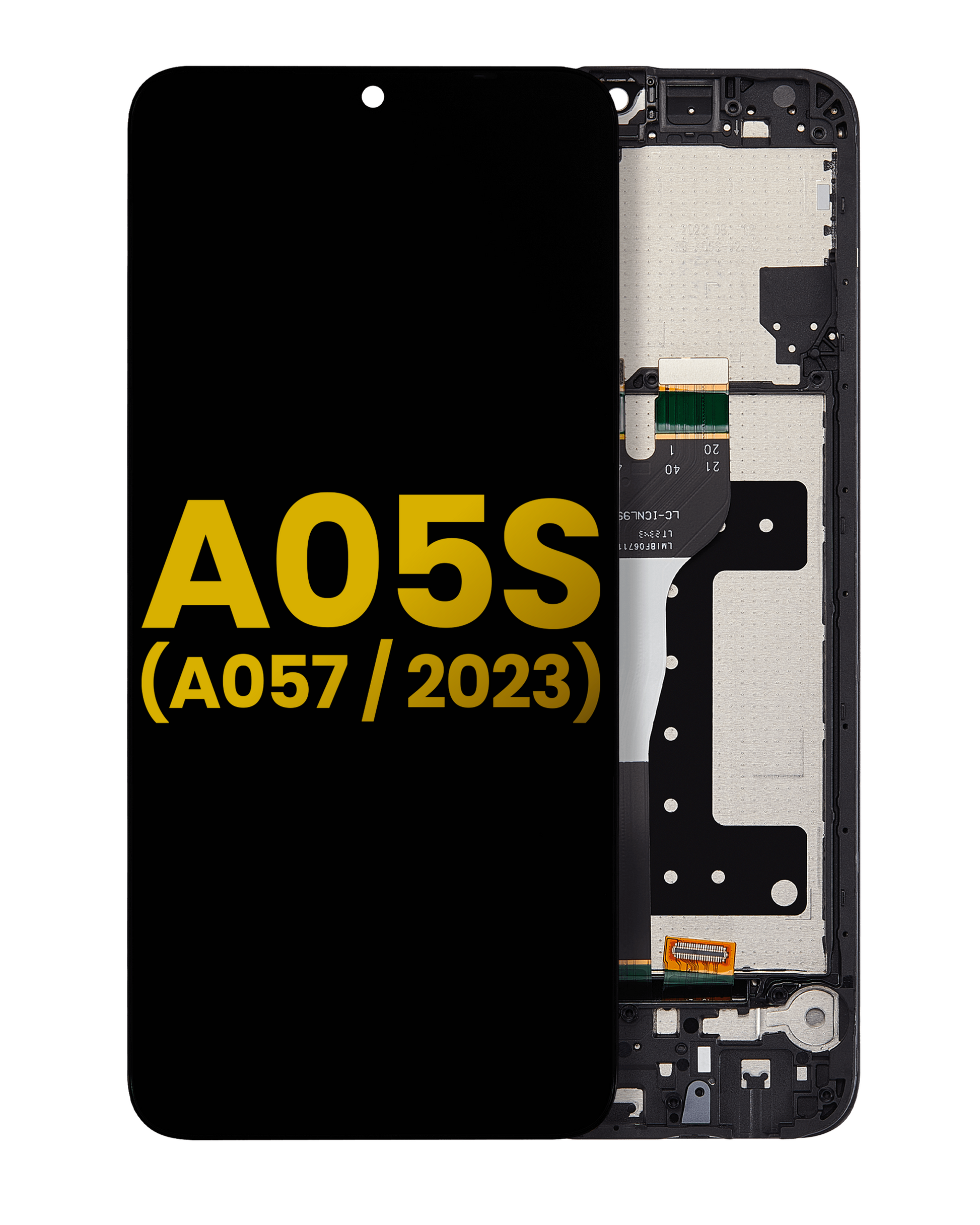 LCD Assembly With Frame For Samsung Galaxy A05s (A057 / 2023) (Refurbished) (All Colors) replacement part product image 1 - SKU 107082131401
