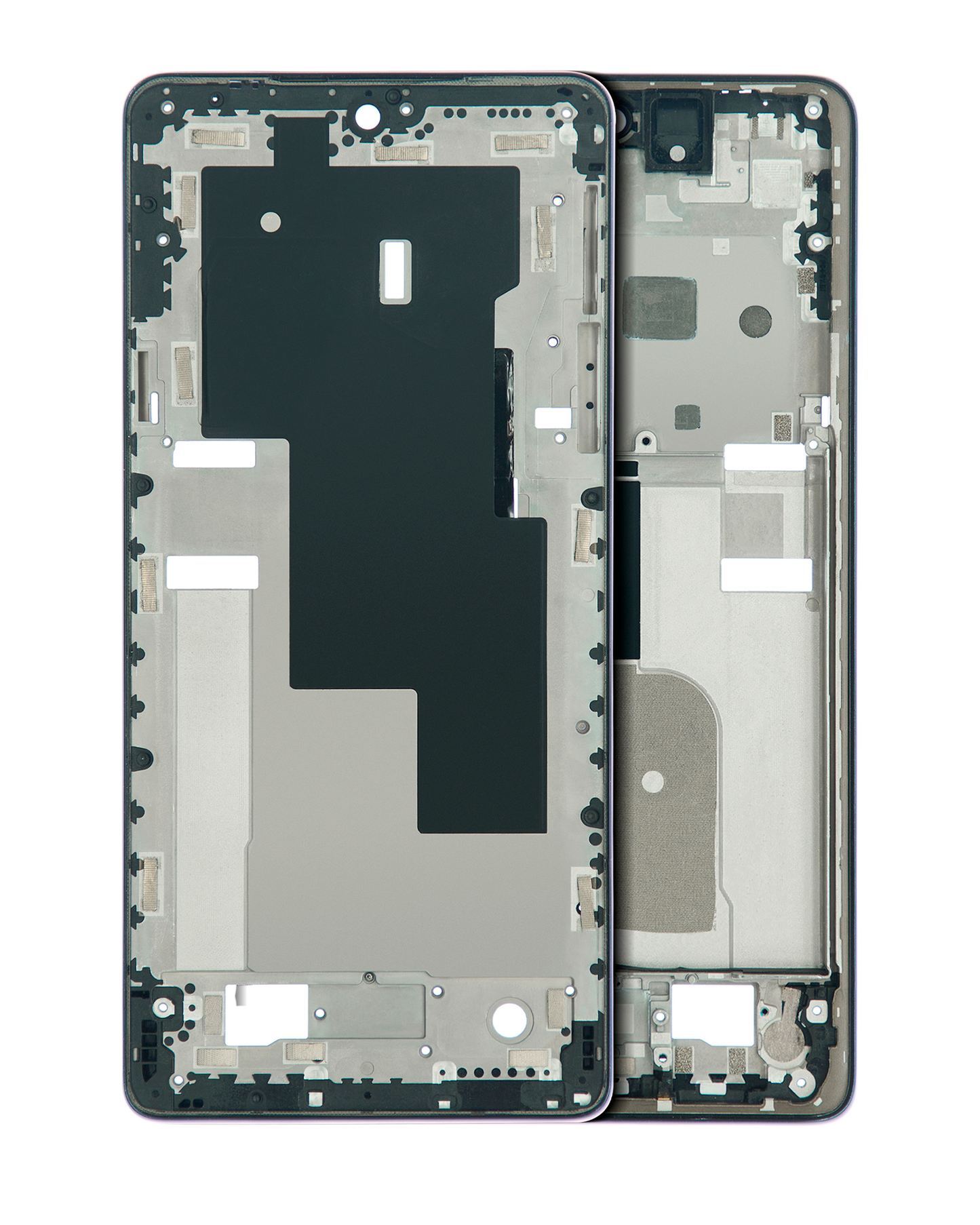 Mid-Frame Housing For Motorola Moto Edge Plus / Edge 30 Pro (XT2201-1/4) / Edge X30 5G (XT2201 -2/6 /2022) (Cosmos Black) | SKU 107082079823 | image 1