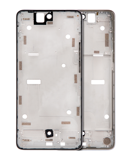 Mid-Frame Housing For Motorola Edge 30 (XT2203 / 2022) (Supermoon Silver) | SKU 107082123727 | image 1