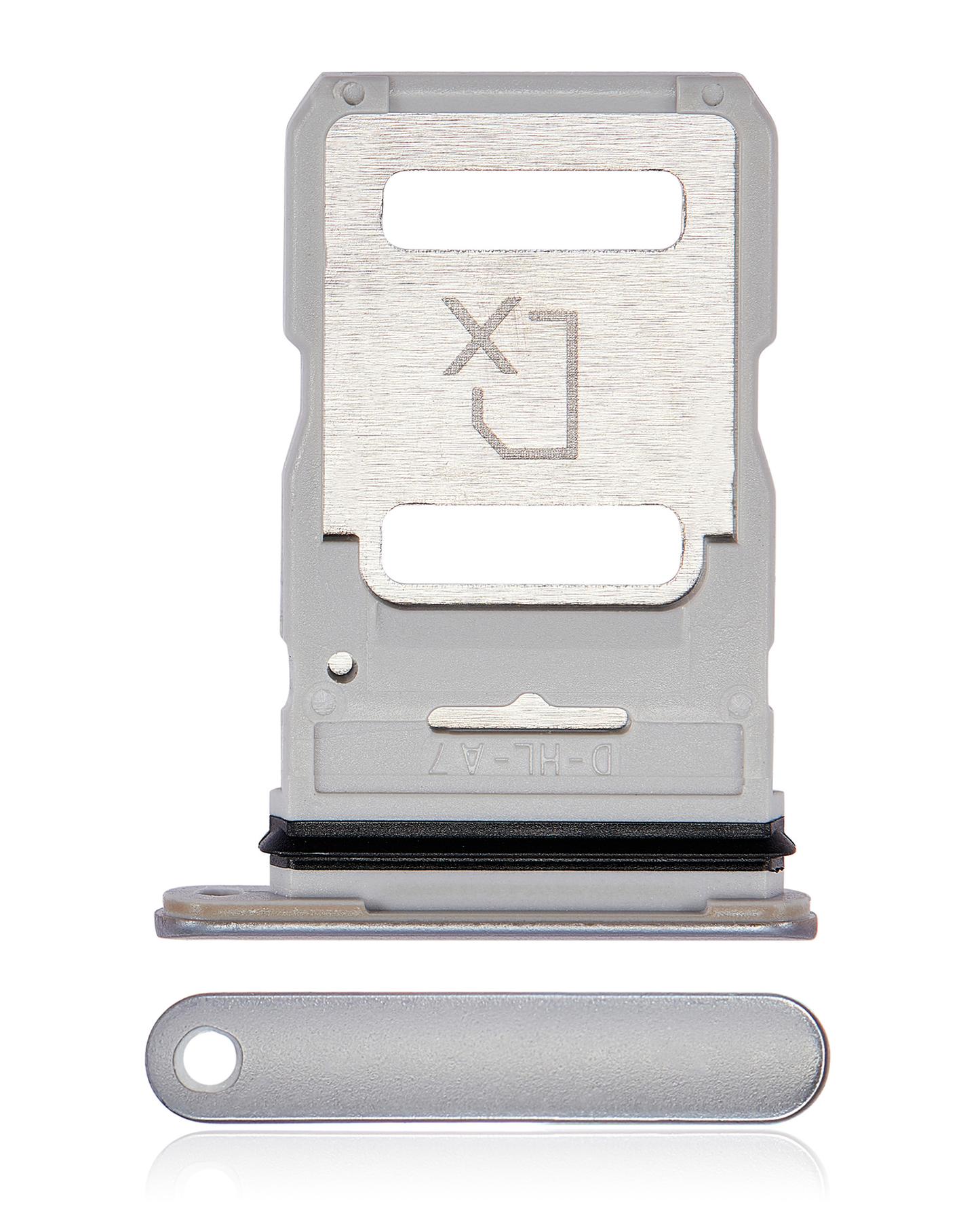 Single Sim Card Tray For Motorola Edge 30 (XT2203 / 2022) (Supermoon Silver) | SKU 107082123729 | image 1