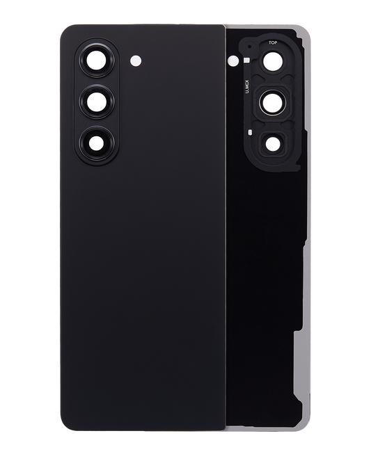 Samsung replacement part: Back Cover Glass With Camera Lens For Samsung Galaxy Z Fold 5 5G (F946) (Phantom Black)