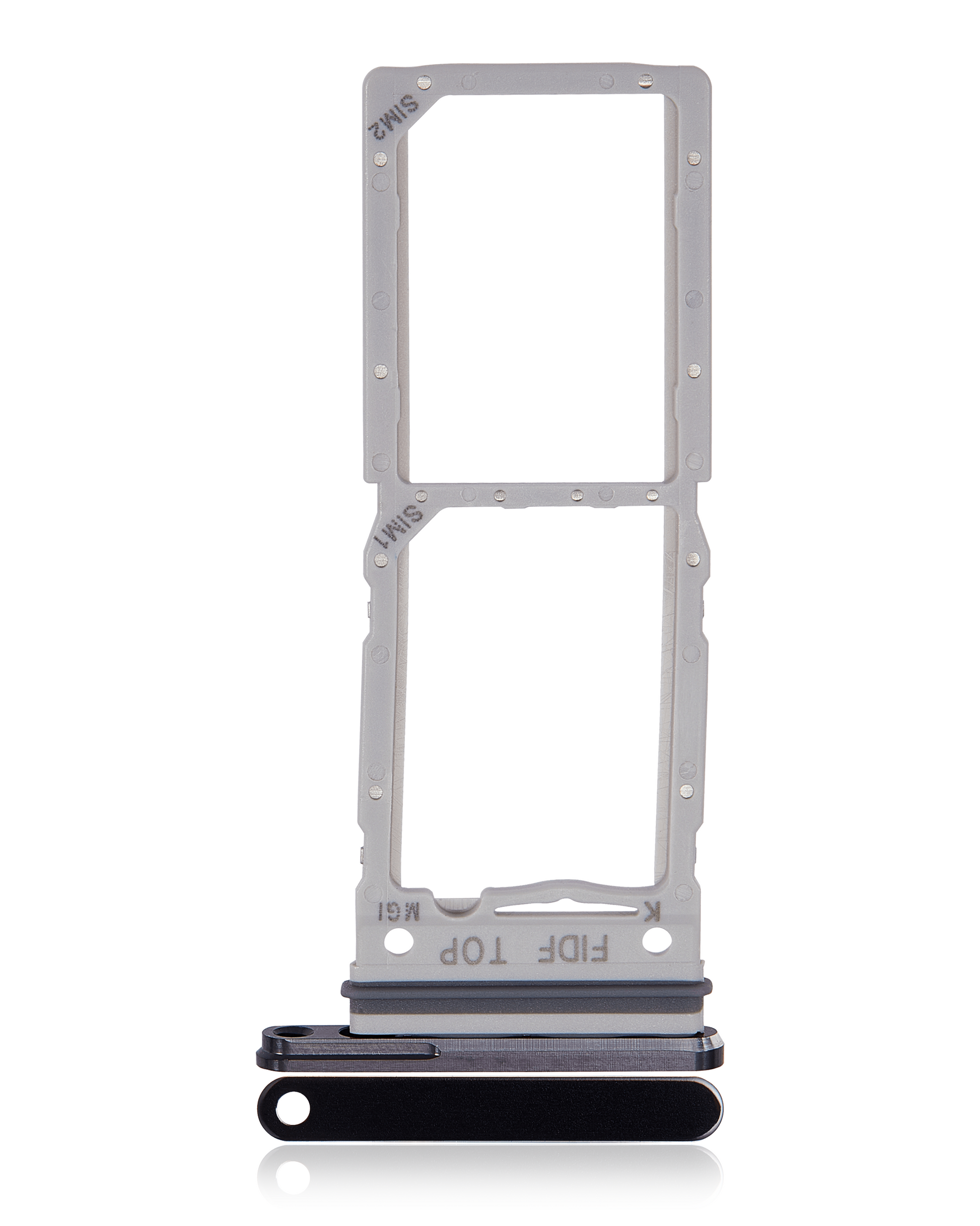 Replacement Dual Sim Card Tray For Samsung Galaxy Z Fold 5 (F946) (Phantom Black) front view