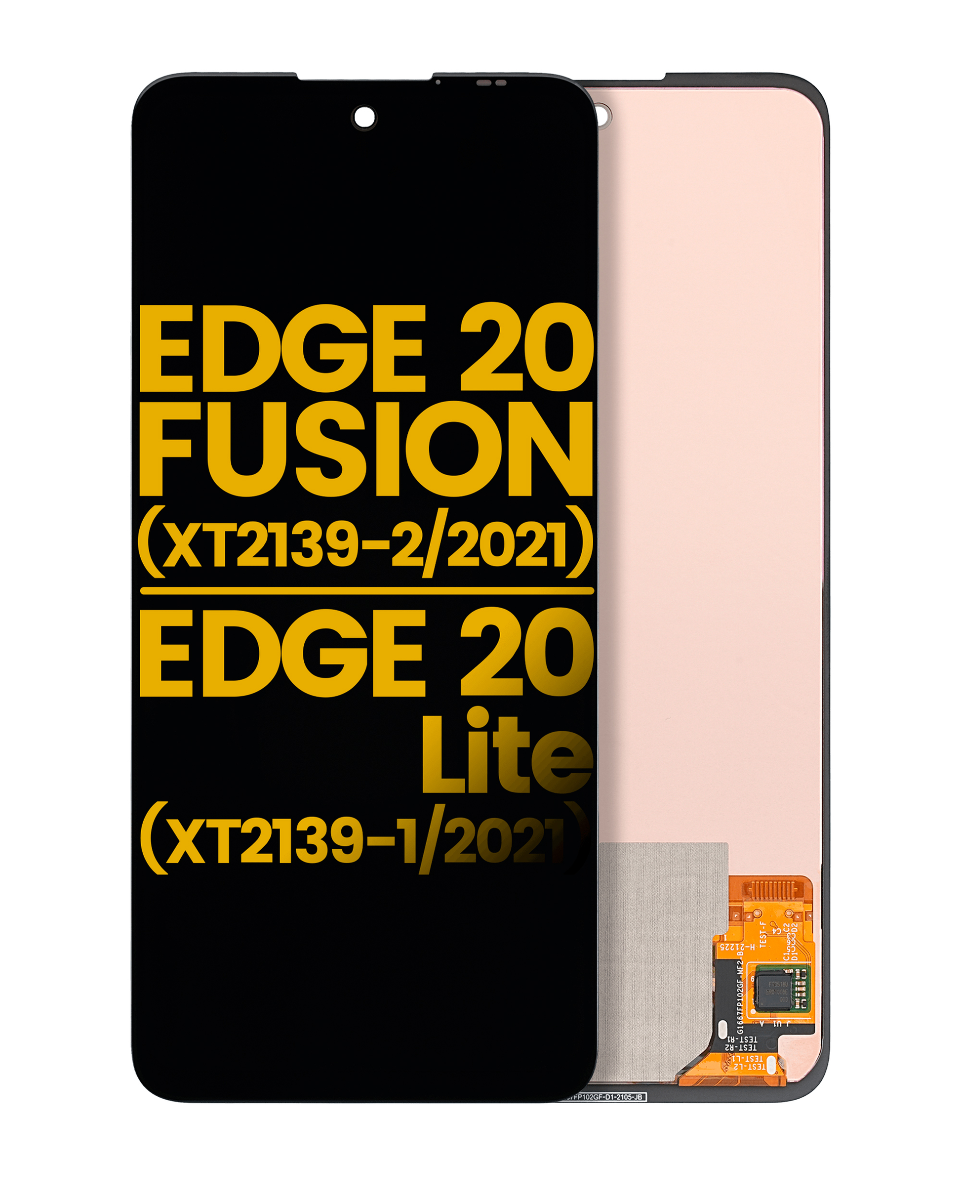 OLED Assembly Without Frame For Motorola Edge 20 Fusion (XT2139-2 / 2021) / Edge 20 Lite (XT2139-1 / 2021) (All Colors) | SKU 107085005905 | image 1