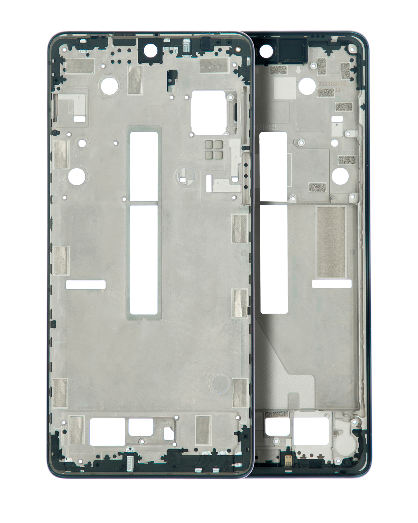 Mid-Frame Housing For Motorola Edge 20 Pro (XT2153-1 / 2021) (Midnight Blue) | SKU 109082007349 | image 1