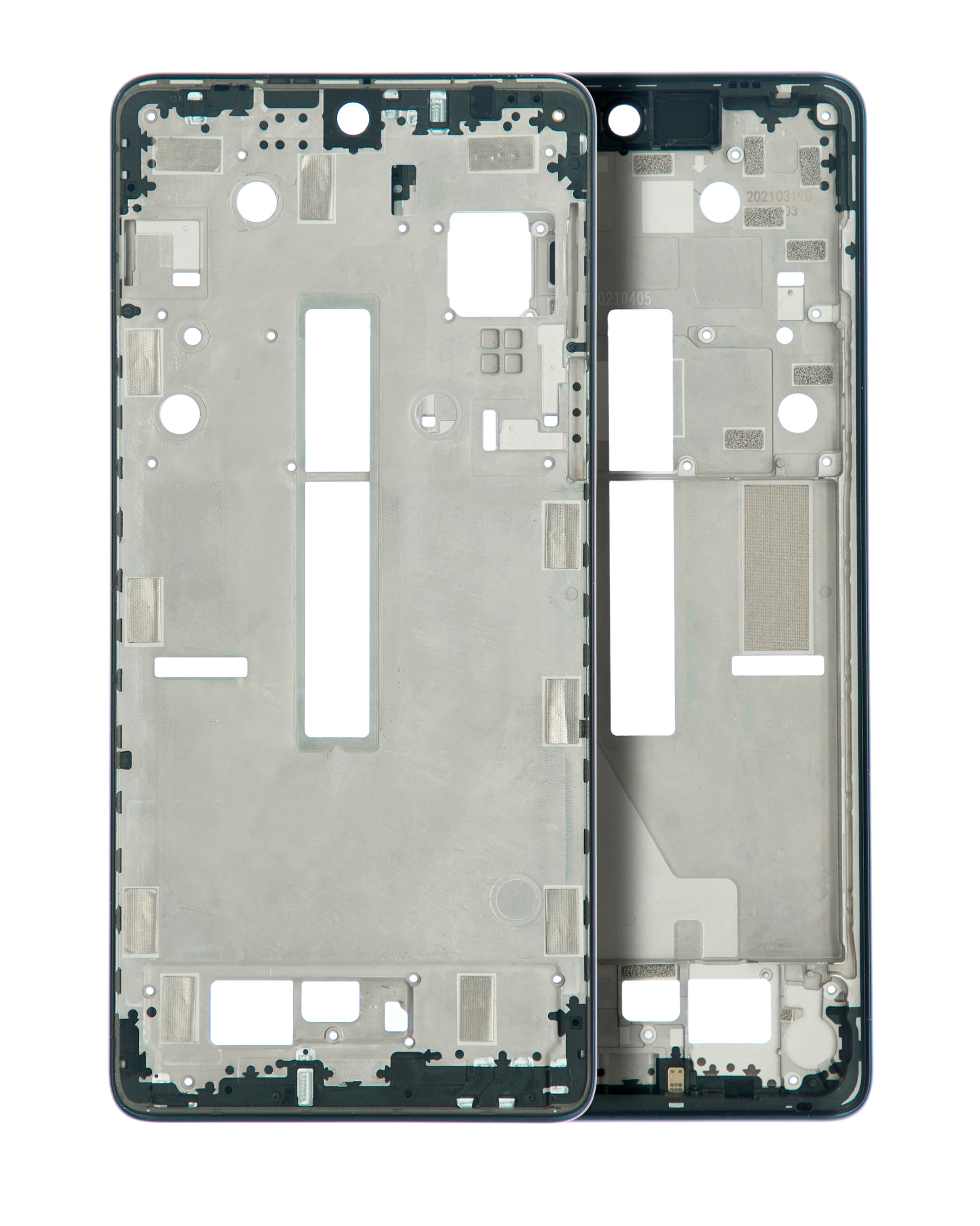 Mid-Frame Housing For Motorola Edge 20 Pro (XT2153-1 / 2021) (Midnight Blue) | SKU 109082007349 | image 1