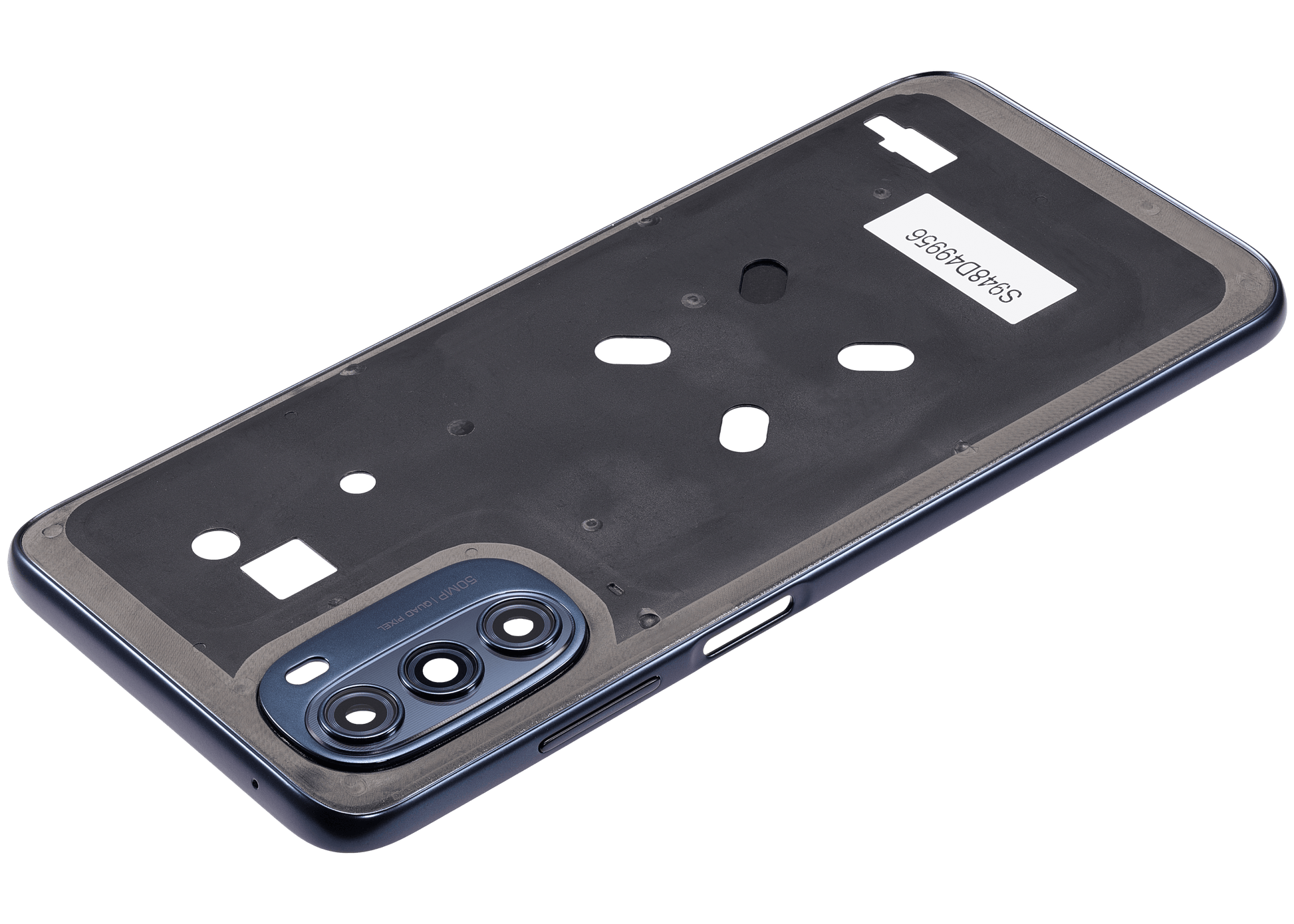 Mid-Frame Housing With Camera Lens For Motorola Moto G 5G (XT2213 / 2022) (Moonlight Gray) replacement part SKU 107082128026 image 4