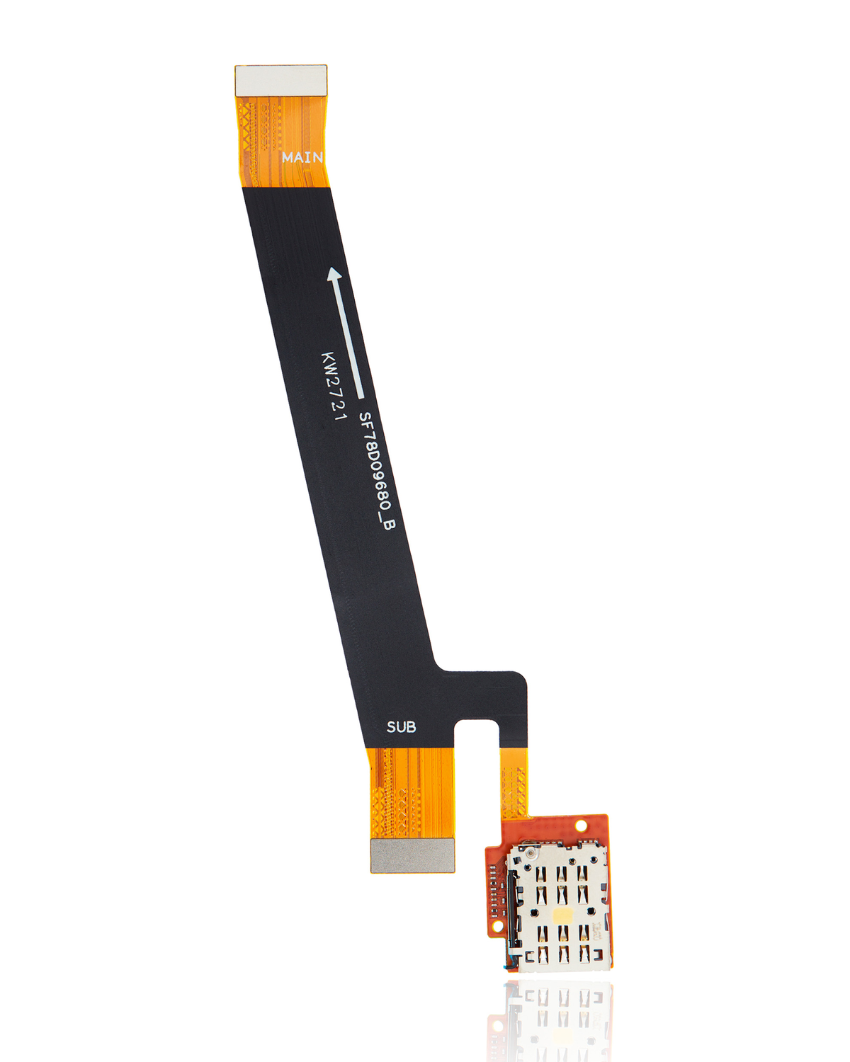 Mainboard Flex Cable With Sim Card Reader For Motorola Edge 20 (XT2143 / 2021) | SKU 107082027811 | image 1