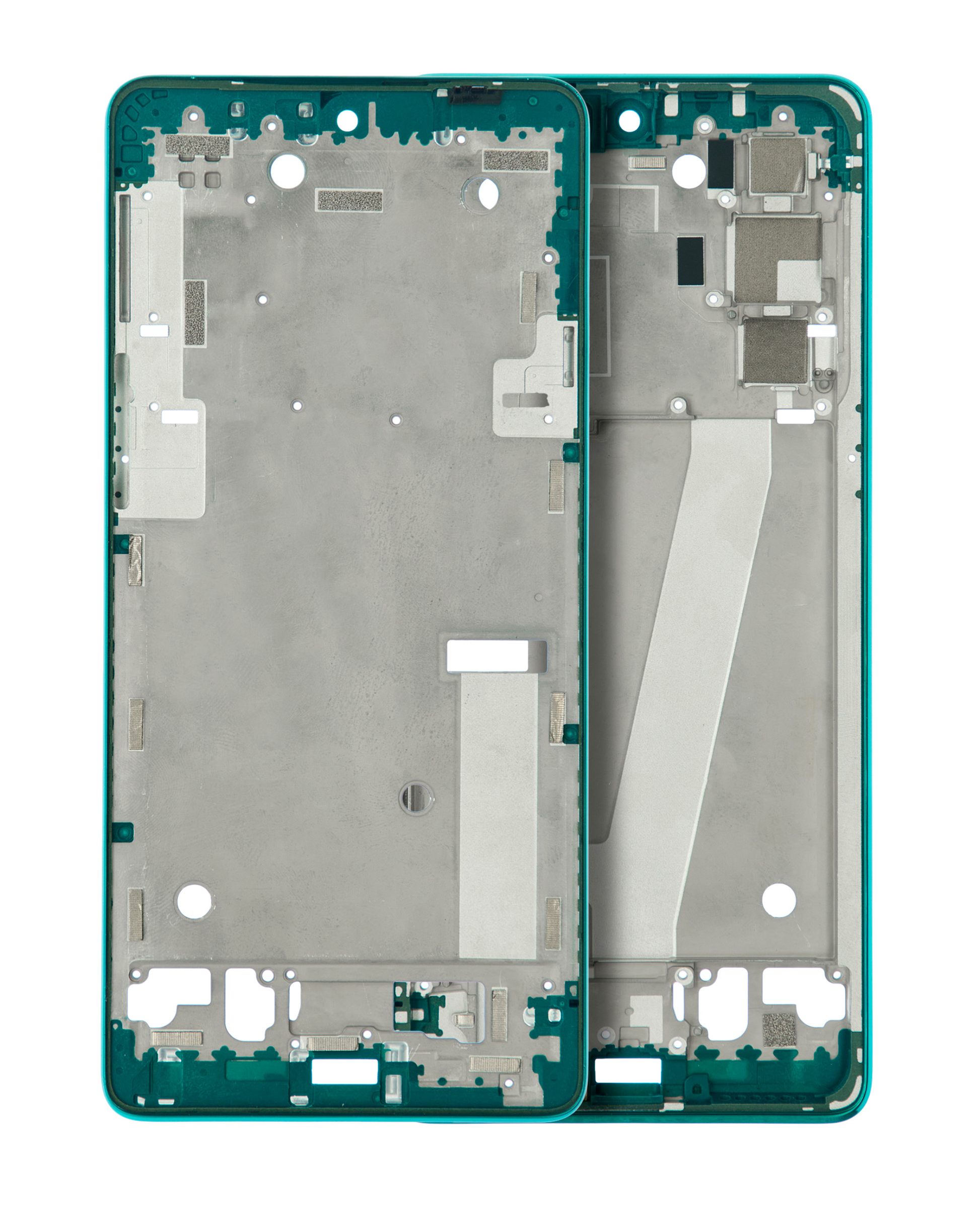 Mid-Frame Housing For Motorola Edge 20 (XT2143 / 2021) (Frosted Emerald) | SKU 109082007525 | image 1