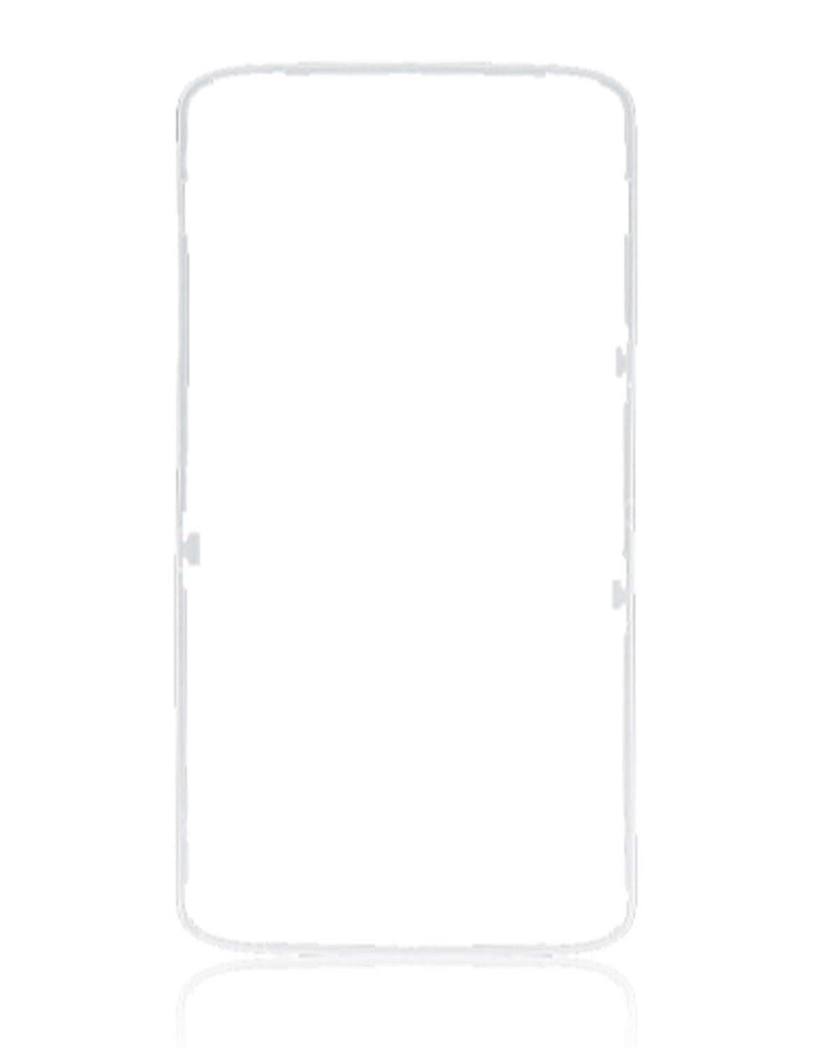 Front Frame Bezel for Motorola Droid Turbo 2 (XT1585 / 2015) White - replacement component front view, SKU 107082030531, image 1