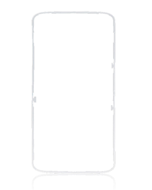 Front Frame Bezel for Motorola Droid Turbo 2 (XT1585 / 2015) White - replacement component front view, SKU 107082030531, image 1