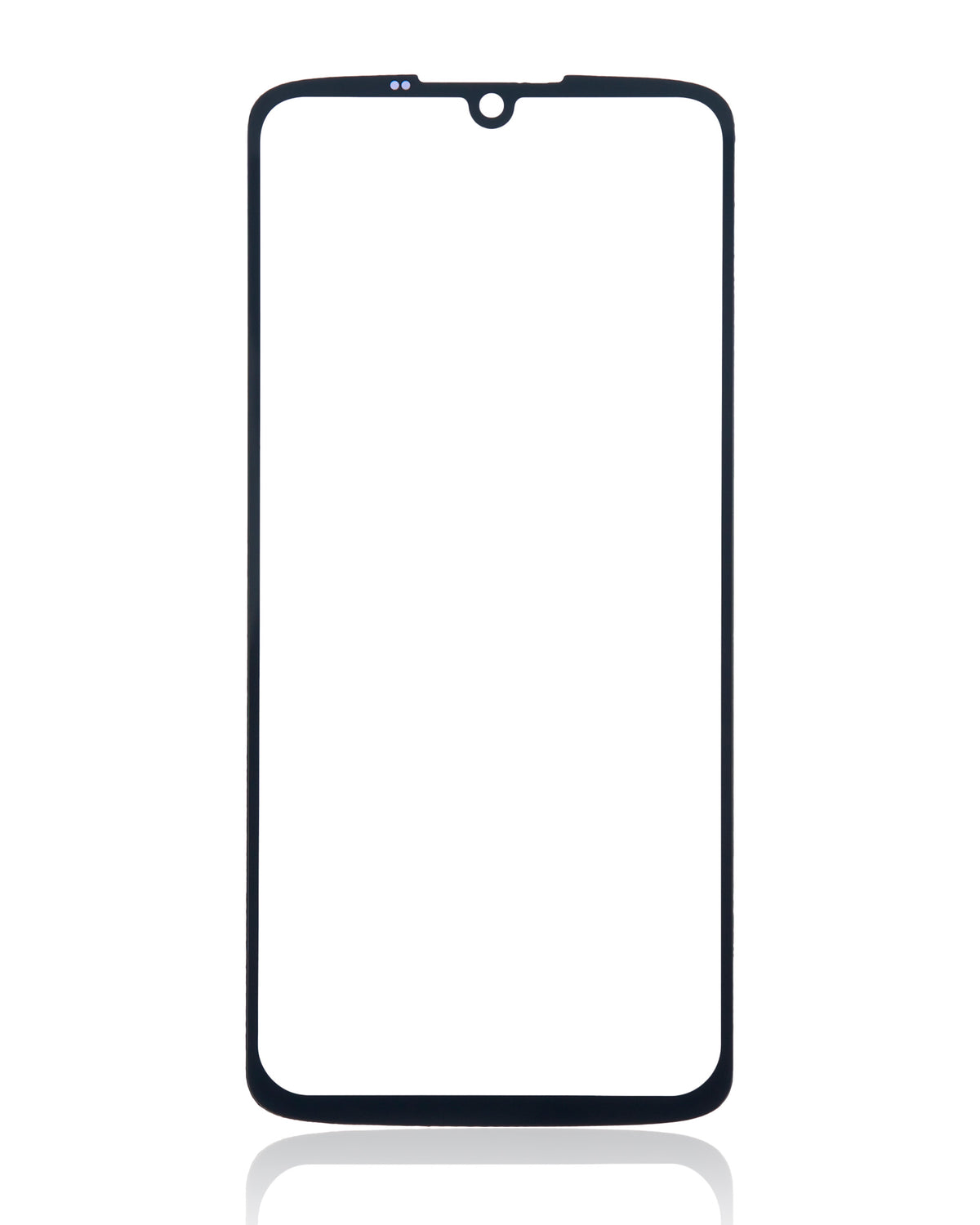 2 in 1 Front Glass With OCA Pre-Installed For Motorola Moto Z4 (XT1980 / 2019) - Motorola replacement part, close-up replacement part view, SKU 107082060796