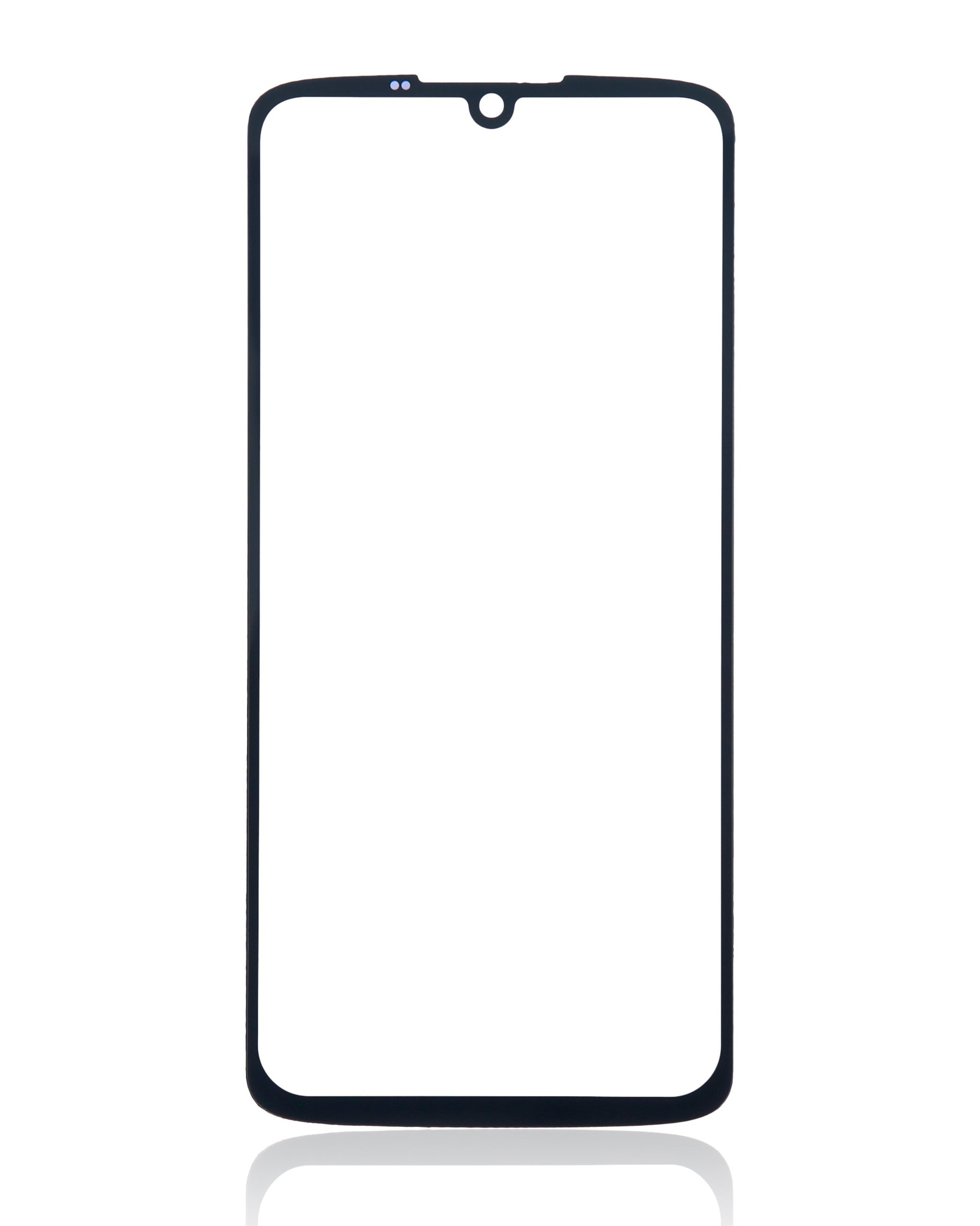 2 in 1 Front Glass With OCA Pre-Installed For Motorola Moto Z4 (XT1980 / 2019) - Motorola replacement part, close-up replacement part view, SKU 107082060796