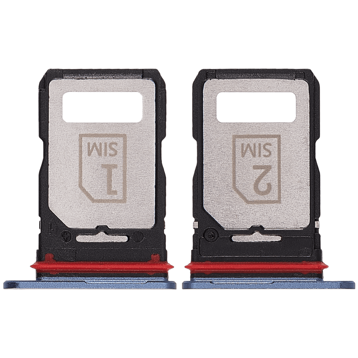 Dual Sim Card Tray For MotorolaEdge Plus / Edge 40 Pro (XT2301 / 2023) (Interstellar Blue) | SKU 107082133523 | image 2