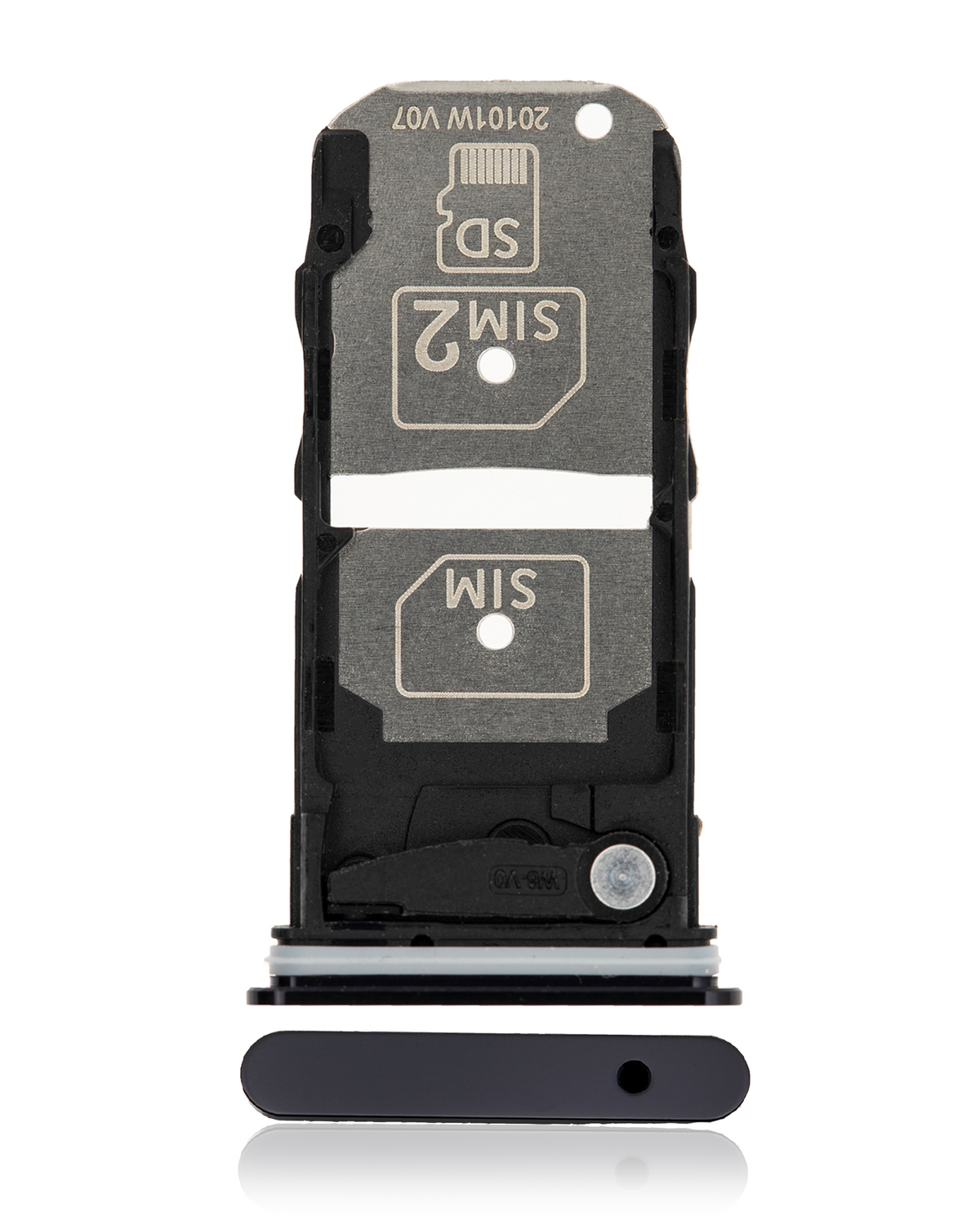 Dual Sim Card Tray For Motorola Edge 5G (XT2063 / 2020) (Thunder Gray) | SKU 107082025129 | image 1