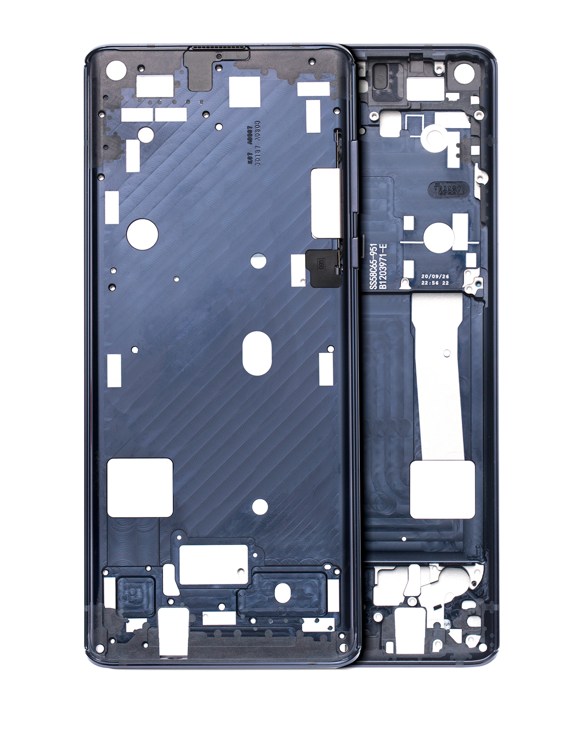 Mid-Frame Housing For Motorola Edge 5G (XT2063 / 2020) (Solar Black) | SKU 107082062087 | image 6