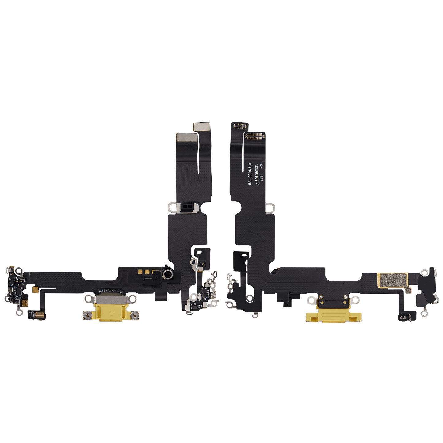 Charging Port Flex Cable For iPhone 14 Plus (Used OEM Pull) (Yellow)
