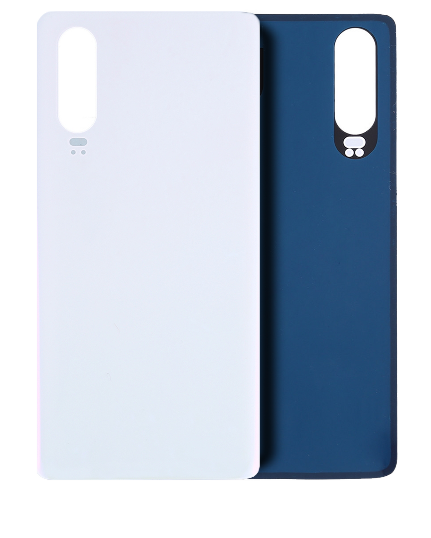 Back cover Glass For Motorola One (XT1941 / 2018) / Moto P30 (XT1943 / 2018) (White) - Motorola replacement part - product image 1 - SKU 107082061930