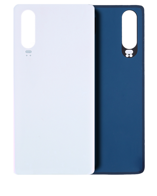 Back cover Glass For Motorola One (XT1941 / 2018) / Moto P30 (XT1943 / 2018) (White) - Motorola replacement part - product image 1 - SKU 107082061930