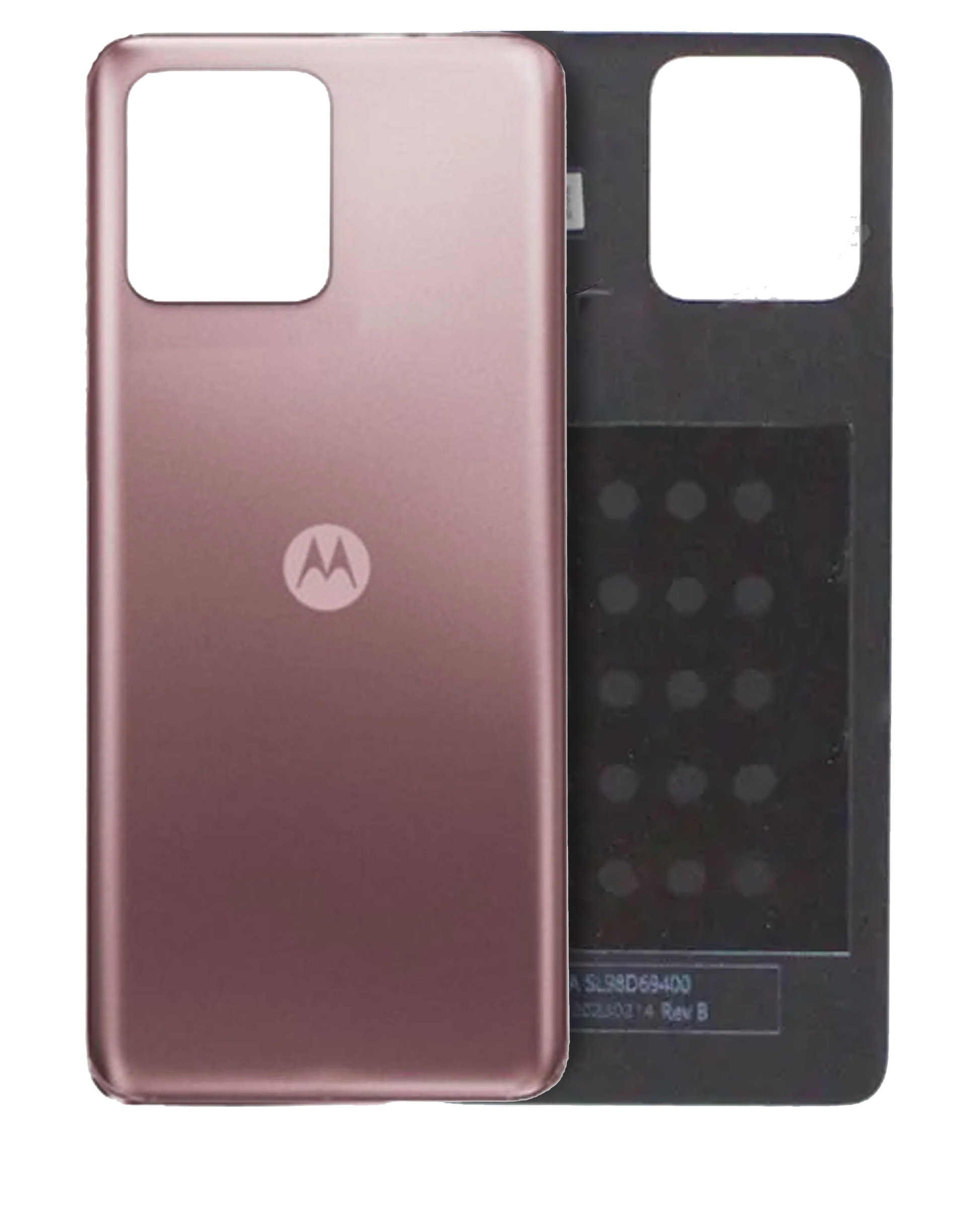 Back cover Glass For Motorola Moto G Stylus 5G (XT2315 / 2023) (Genuine OEM) (Rose champagne) replacement part SKU 107082242256 image 1