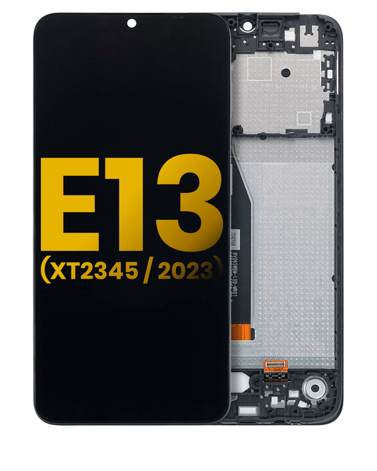 LCD Assembly With Frame for Moto E13 (XT2345 / 2023) - Motorola screen replacement part, SKU 107082090402, product image 1