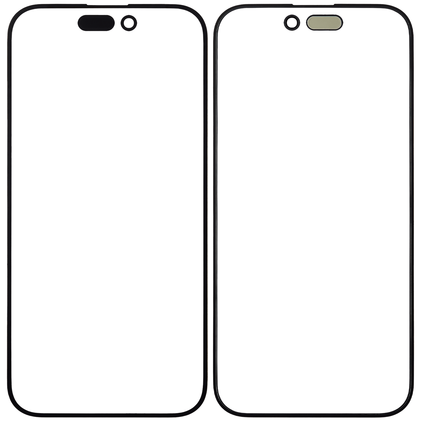 2 in 1 (Glass + OCA Pre-Installed) For iPhone 15 Pro (OCA Master) (2 Pack)