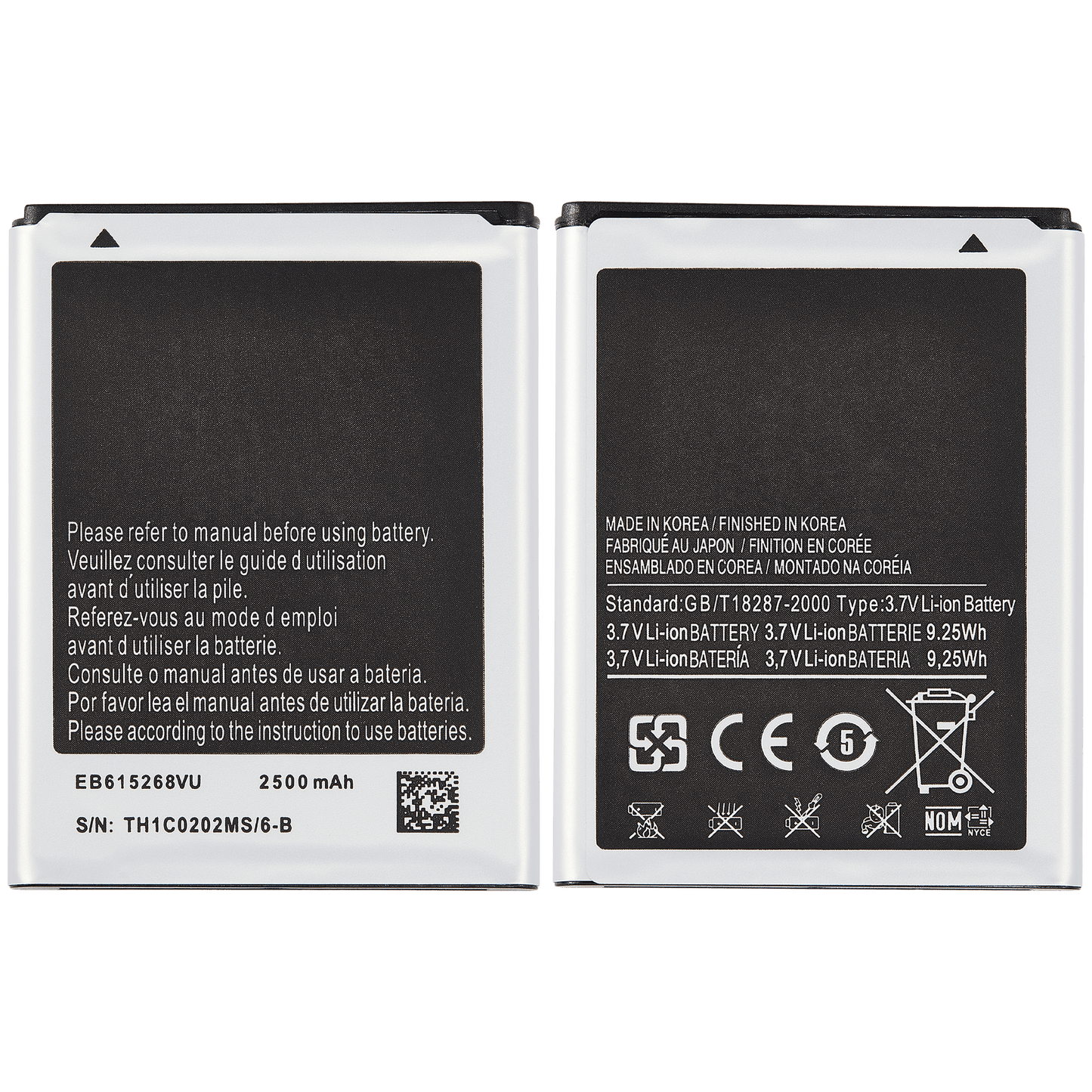 Replacement Battery For Samsung Galaxy Note 1 (i717 / T879 / N7000)