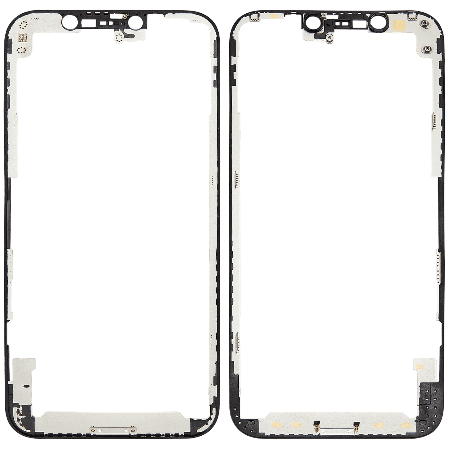 LCD Frame Without Glue Compatible For iPhone 12 / 12 Pro (10 Pack) (OCA Master)