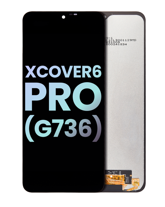 LCD Assembly Without Frame For Samsung Galaxy XCover 6 Pro (G736) (Service Pack) (All Colors) Samsung Galaxy XCover replacement part product image 1